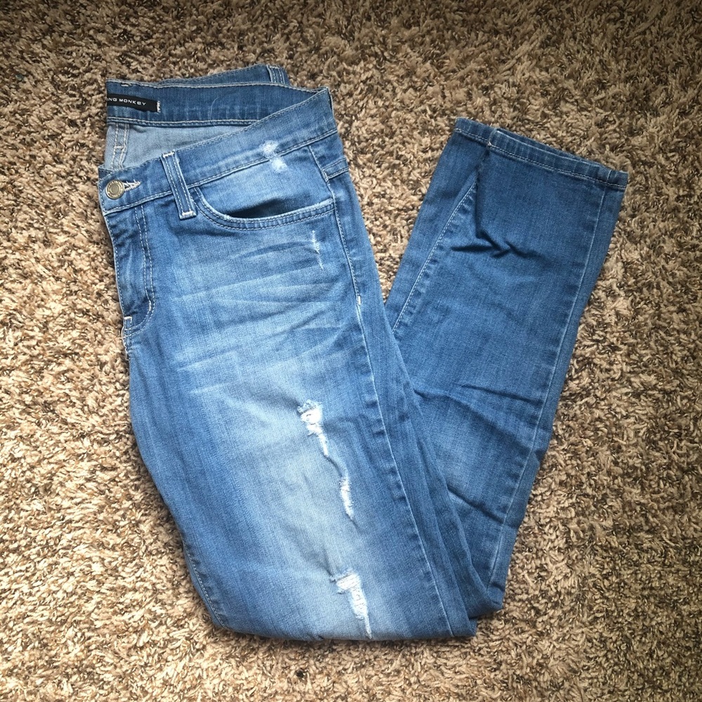 Flying Monkey jeans size 25, distressed skinny